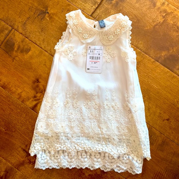 Zara Children’s soft lace dress - Picture 2 of 5
